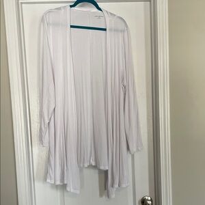 Lane Bryant White Cardigan